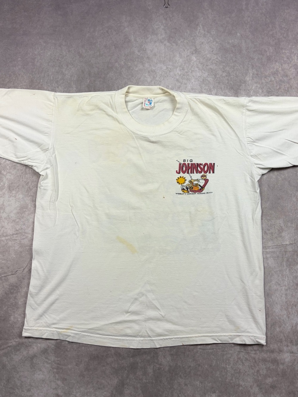 Vintage Big Johnson Cancun Beach Single Sticth Size XL